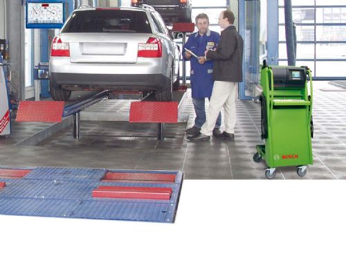 Linea revisione autoveicoli